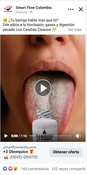 Anuncio en vídeo de Candida Cleanse / Candida Cleanse video ad